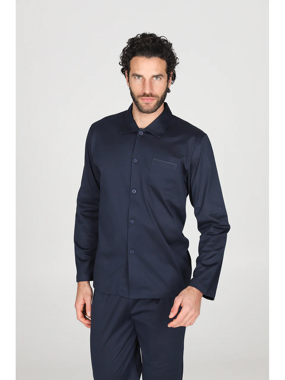 Lagonero long pajama cardigan