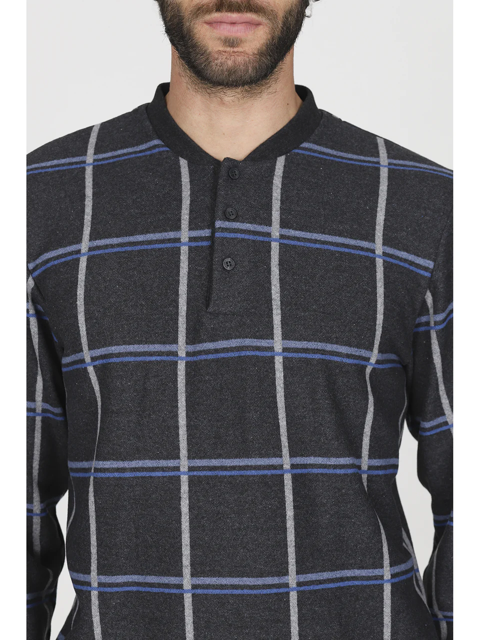 Comfortable cotton jacquard pajama
