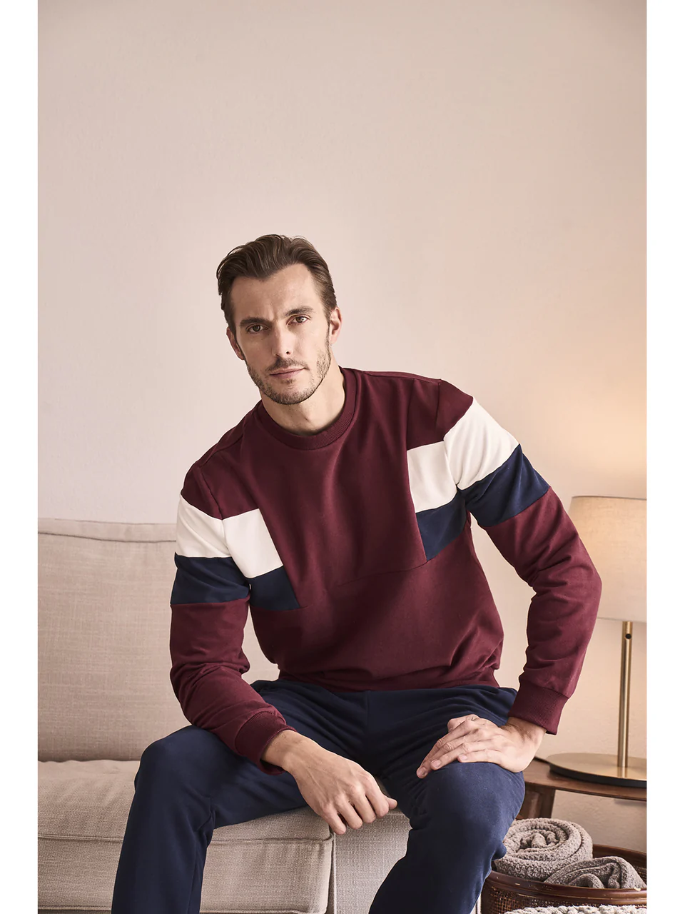 Soft Crewneck Sweatshirt Tracksuit