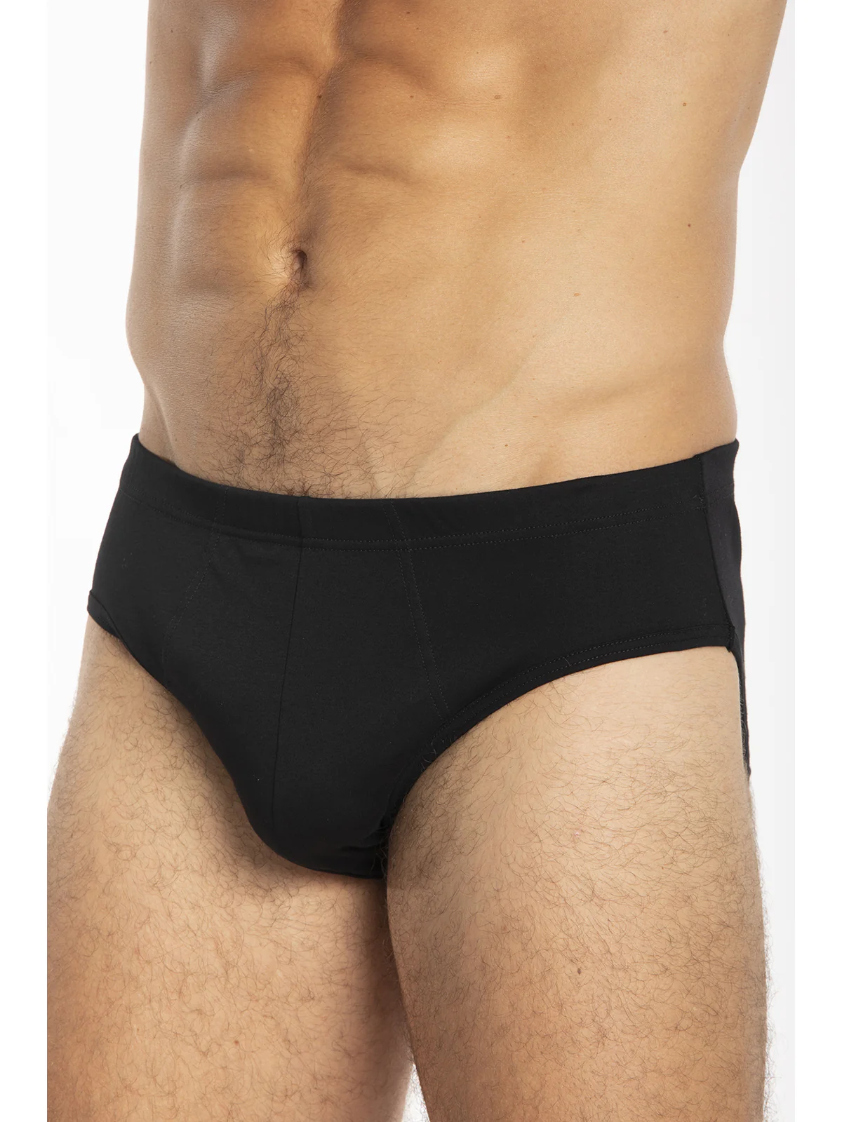 Medium Brief In Pure Cotton Interlock “Double Knit”
