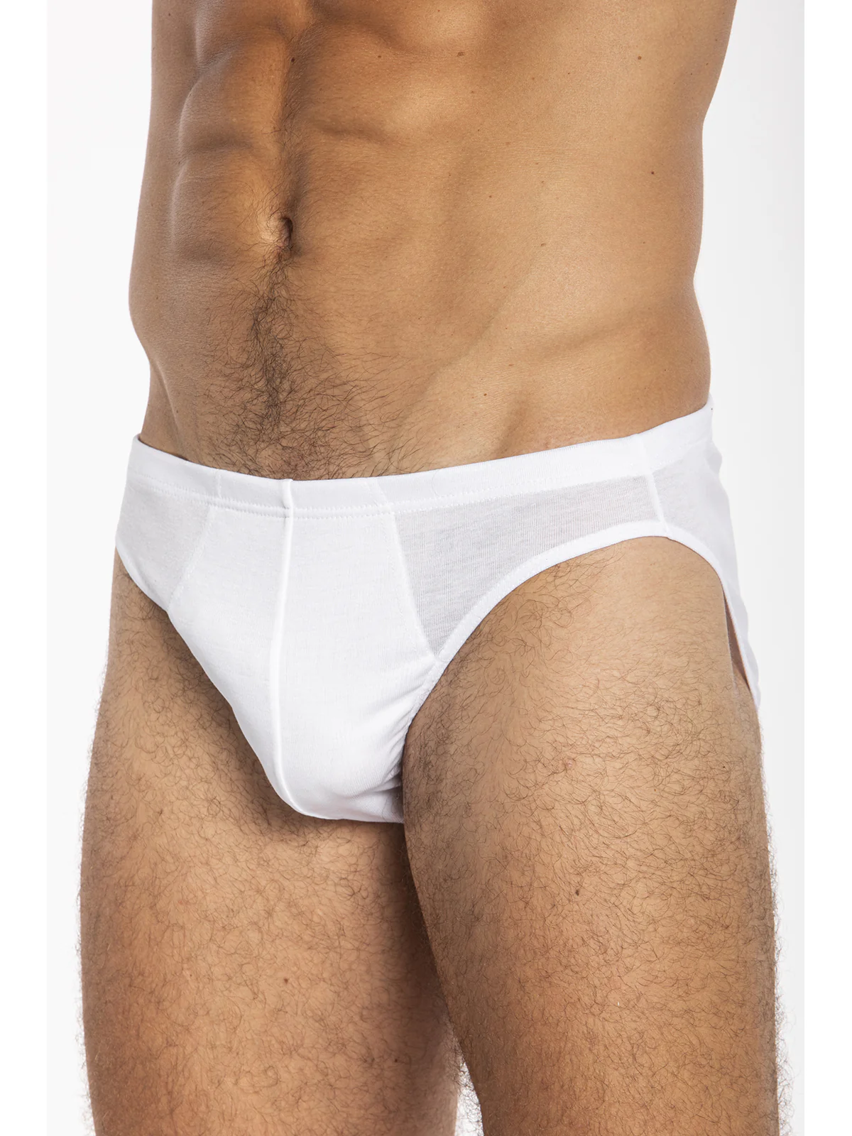 Briefs Made Of Pure Cotton Mercerized And Gas-Treated Fil D’Écosse® Yarn
