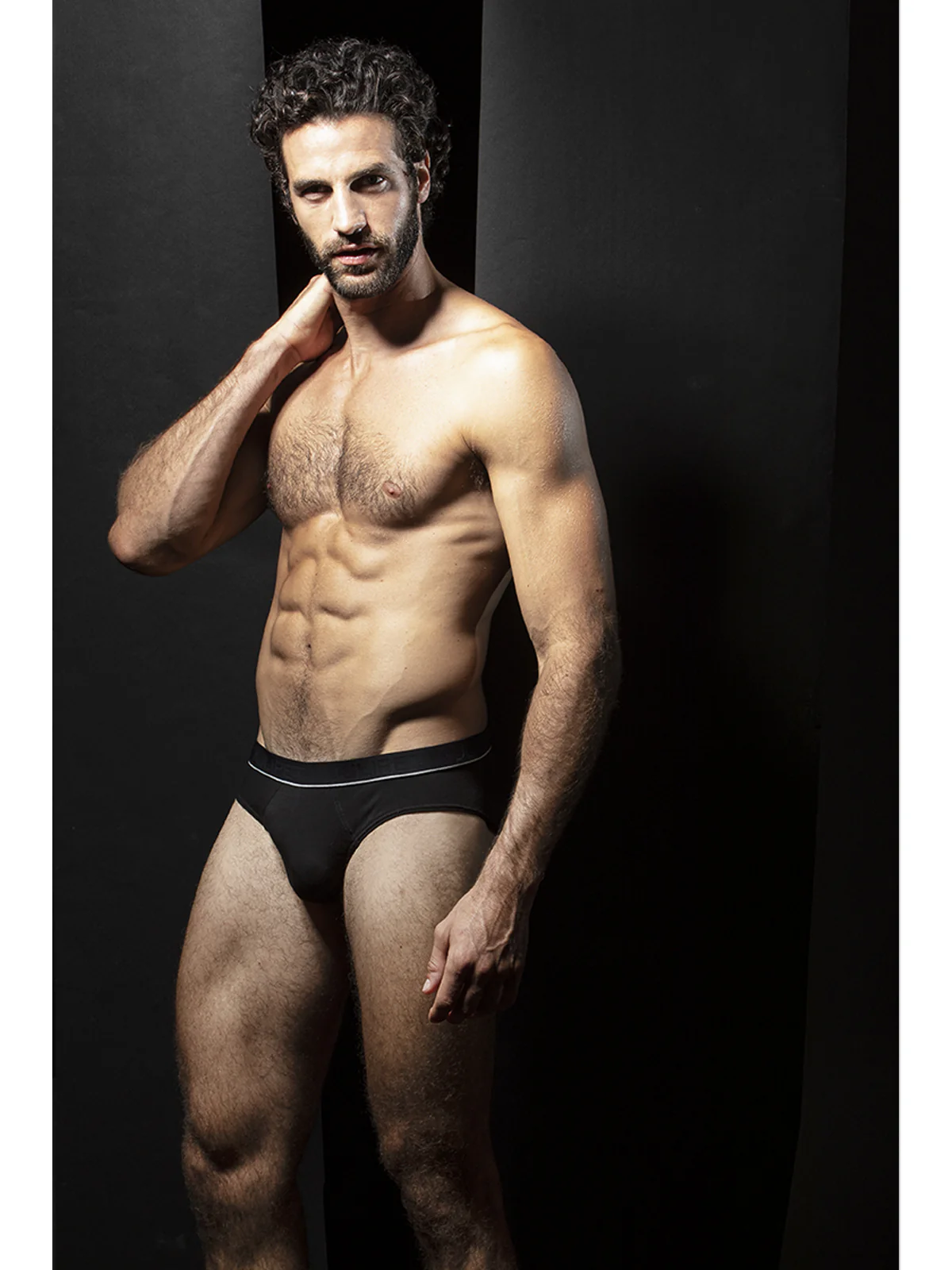 Stretch Makò Cotton Jersey Briefs Two-Pack
