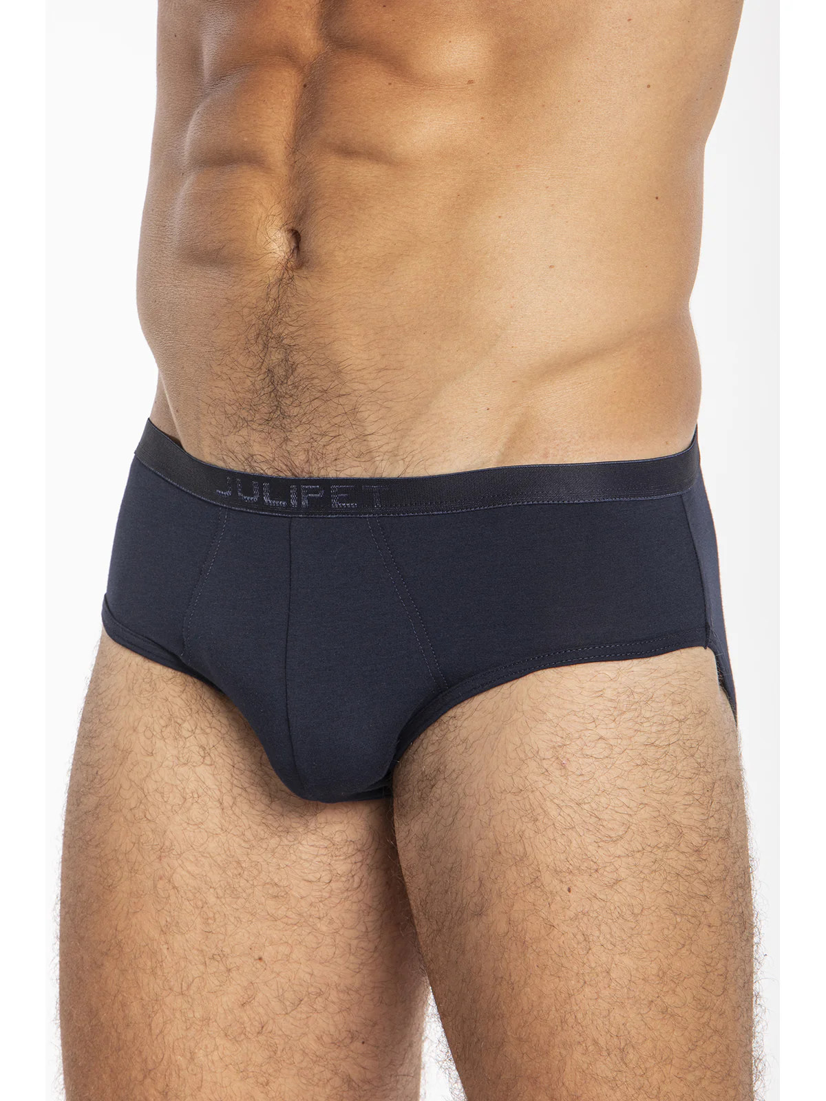 Medium Brief In Lightweight Stretch Cotton Jersey – BLUE