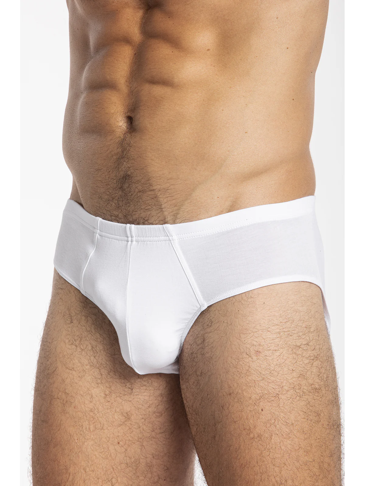 Micromodal Jersey Briefs – WHITE