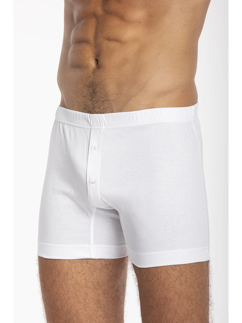 Boxer shorts in pure cotton “double jersey”