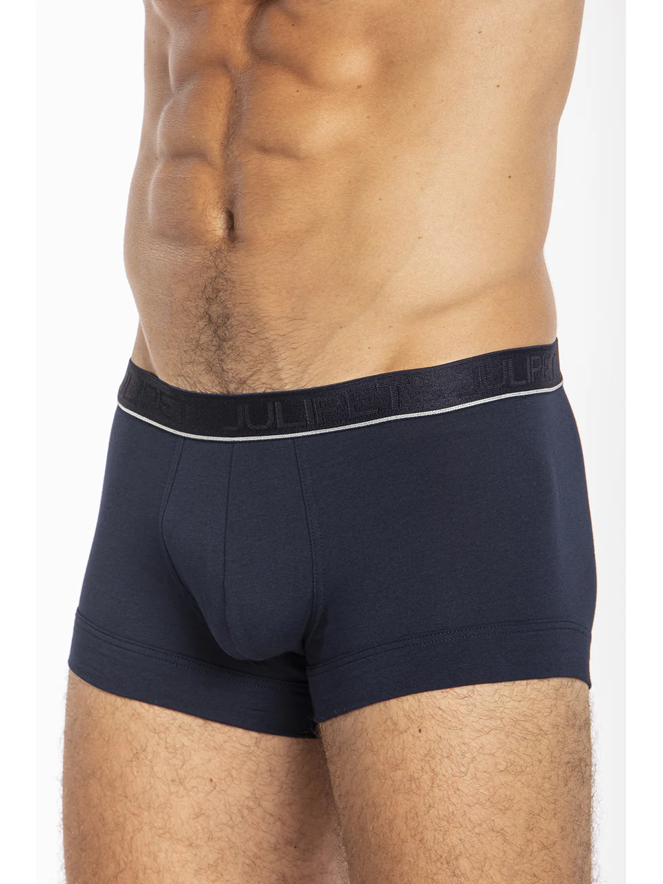 Stretch cotton jersey boxer shorts double pack