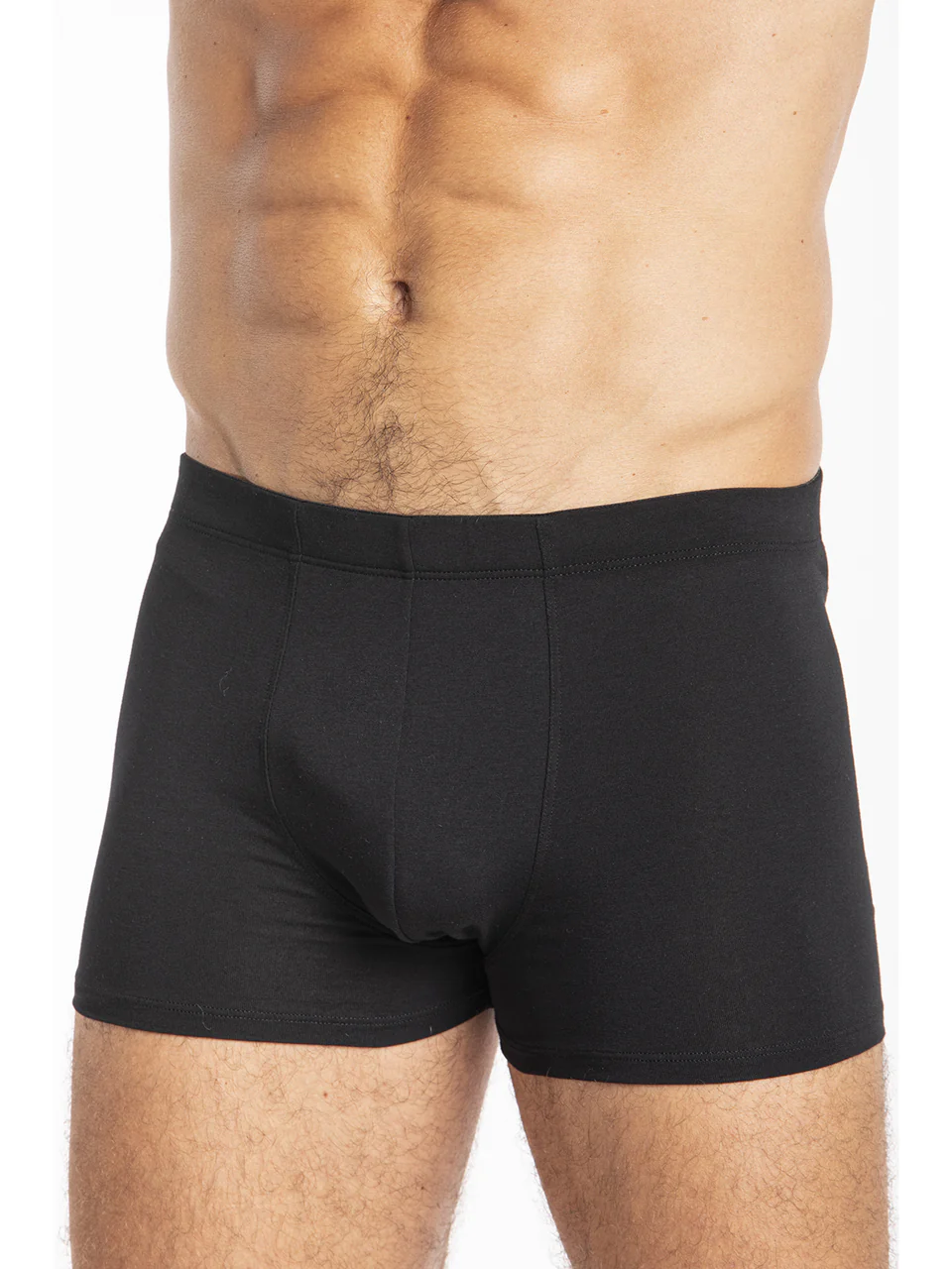 Boxer briefs in stretch cotton jersey pack of two