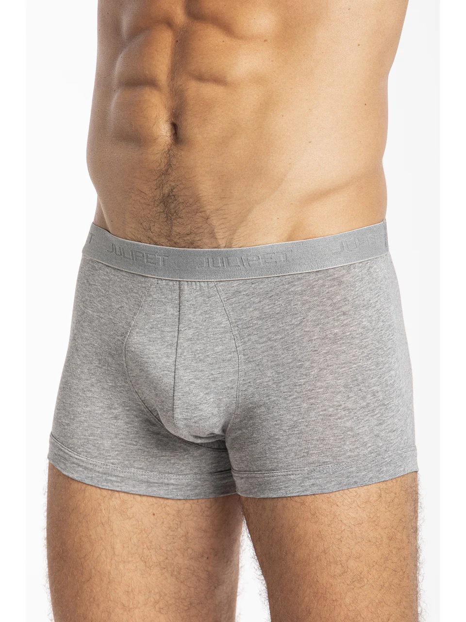 Stretch cotton jersey boxer shorts double pack